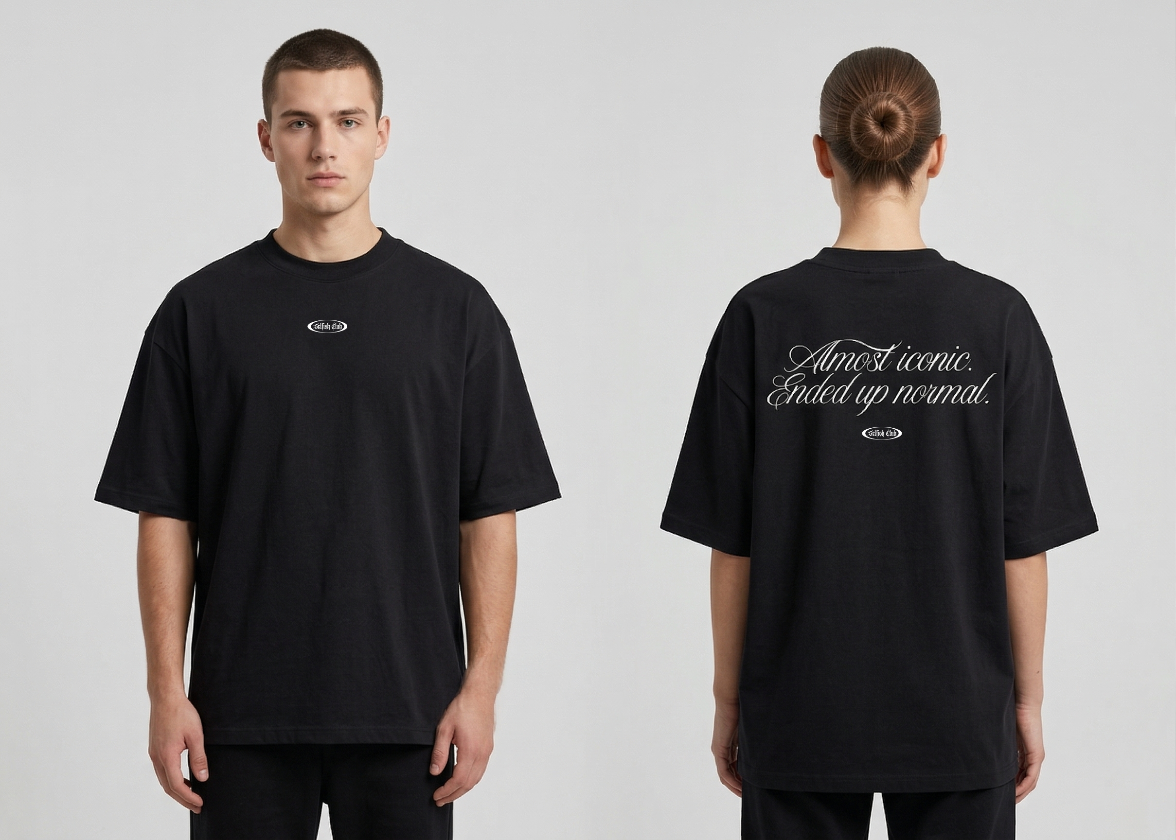 Almost Iconic | Unisex | Oversized T-Shirt