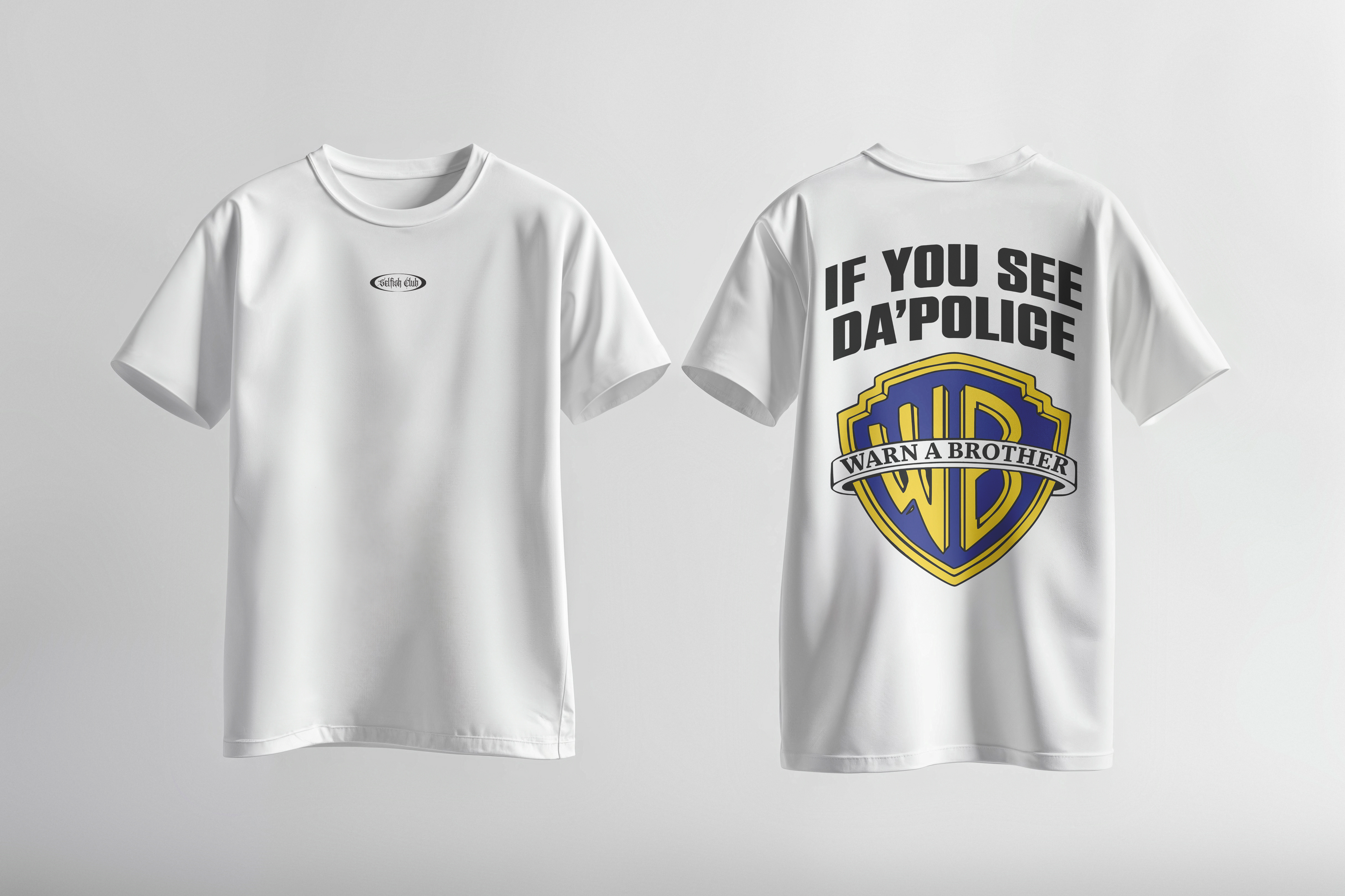 Warn a Brother | Unisex | Oversized T-Shirt