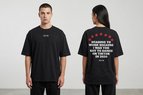 Heading To Work | Unisex | Oversized T-Shirt