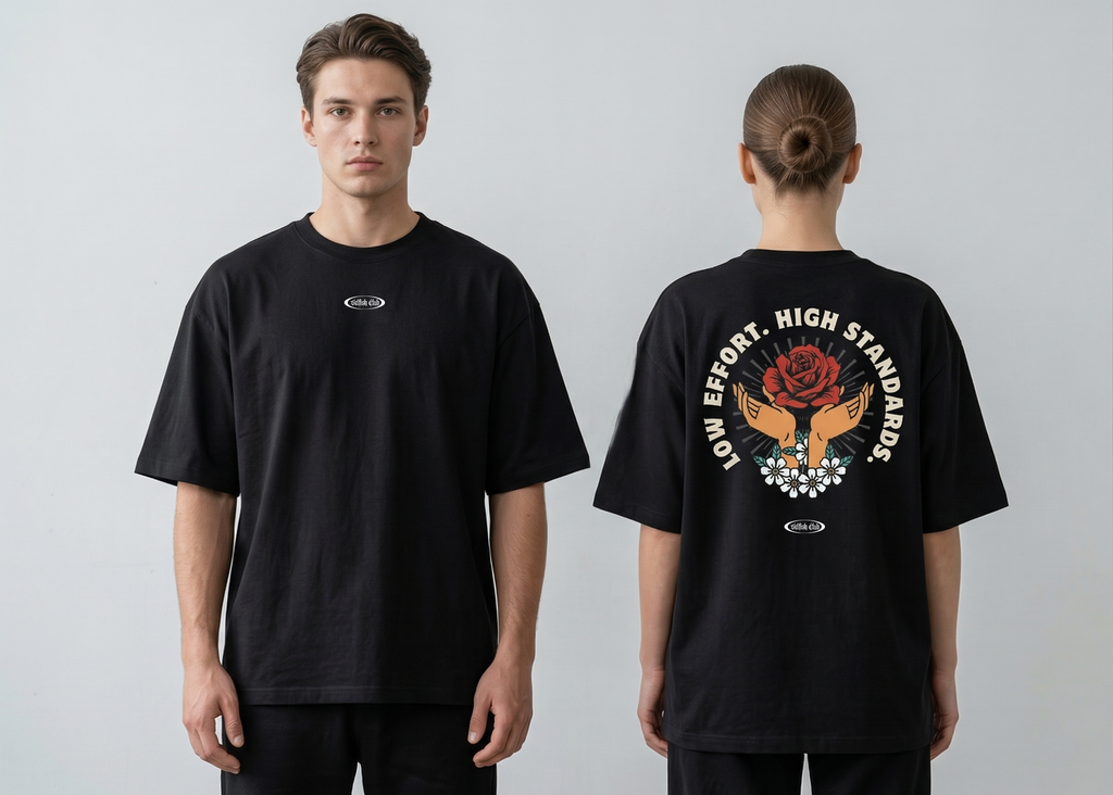 Low Effort | Unisex | Oversized T-Shirt