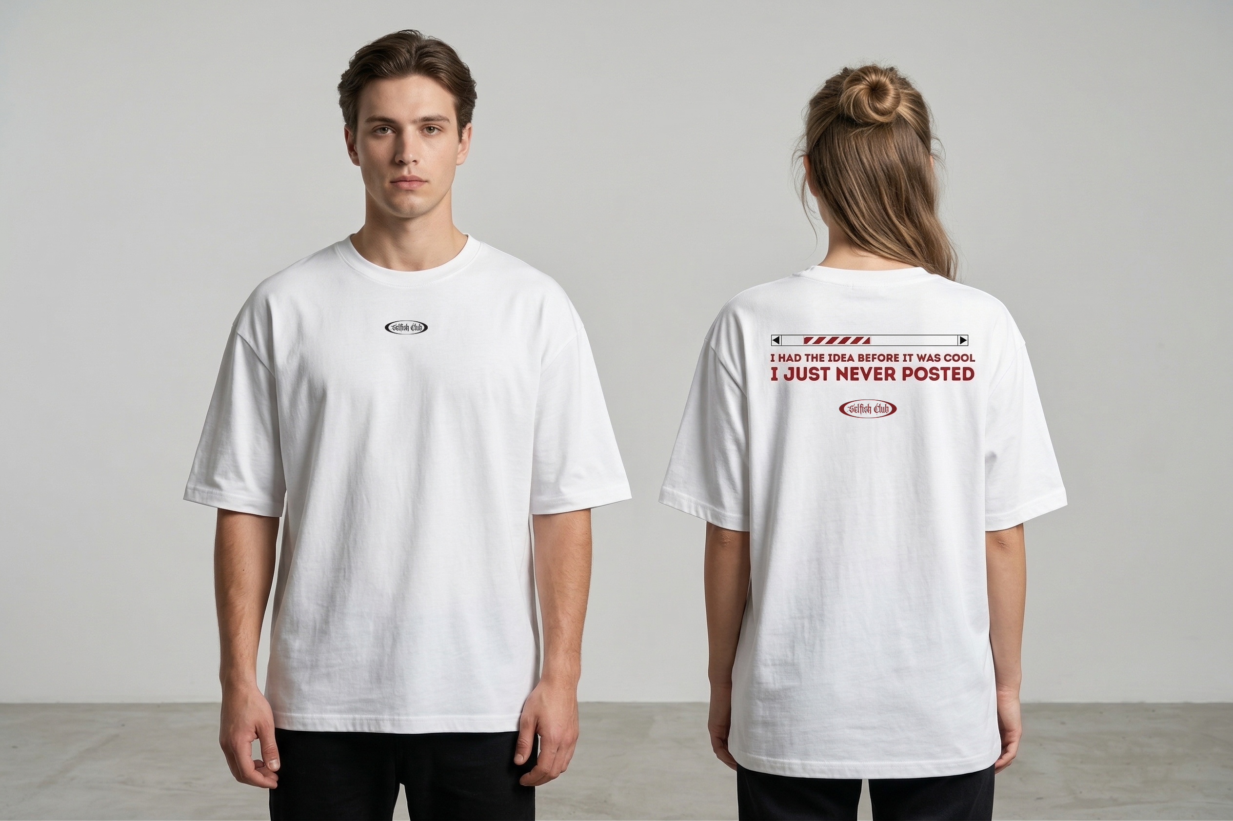 Never Posted | Unisex | Oversized T-Shirt