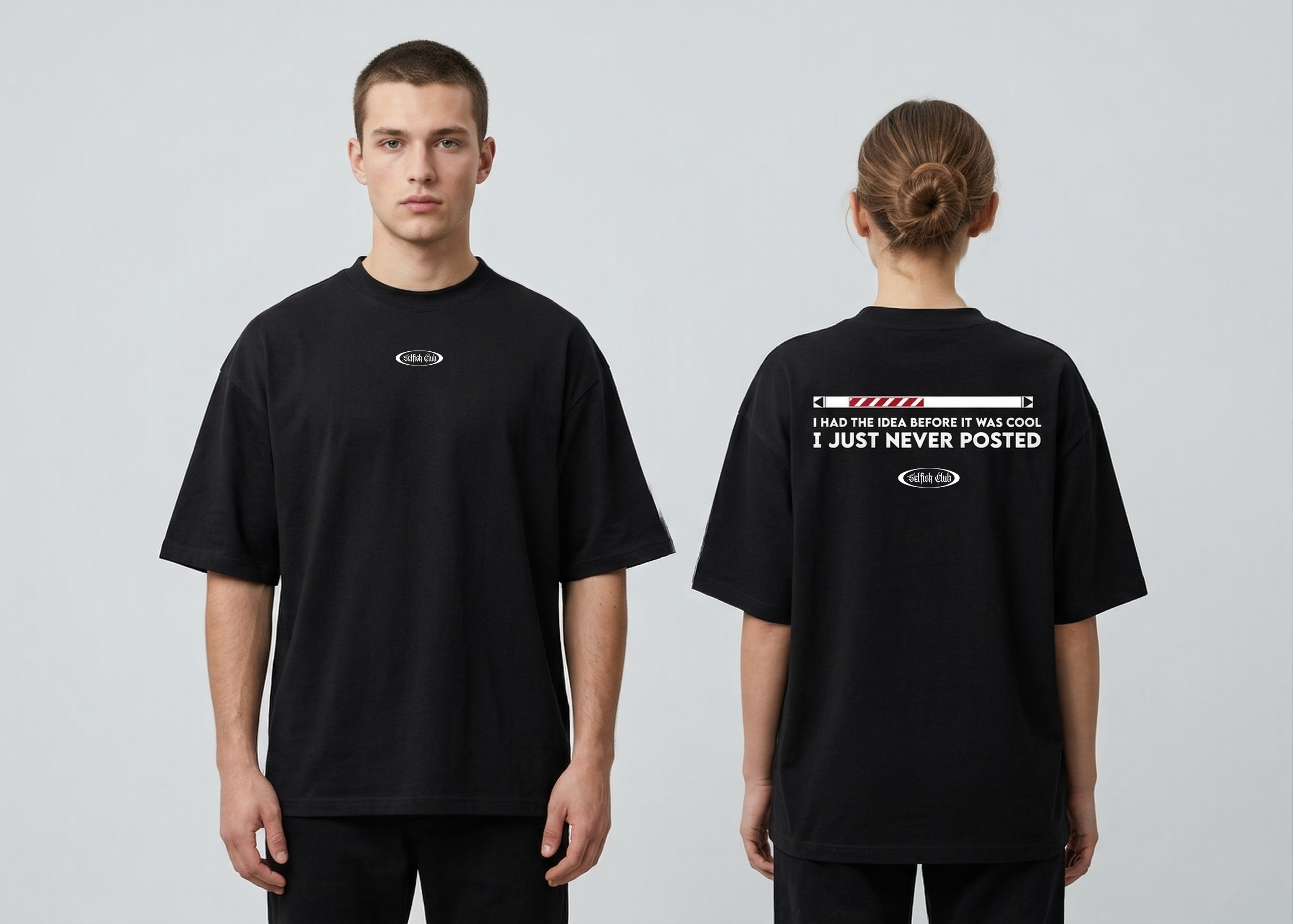 Never Posted | Unisex | Oversized T-Shirt