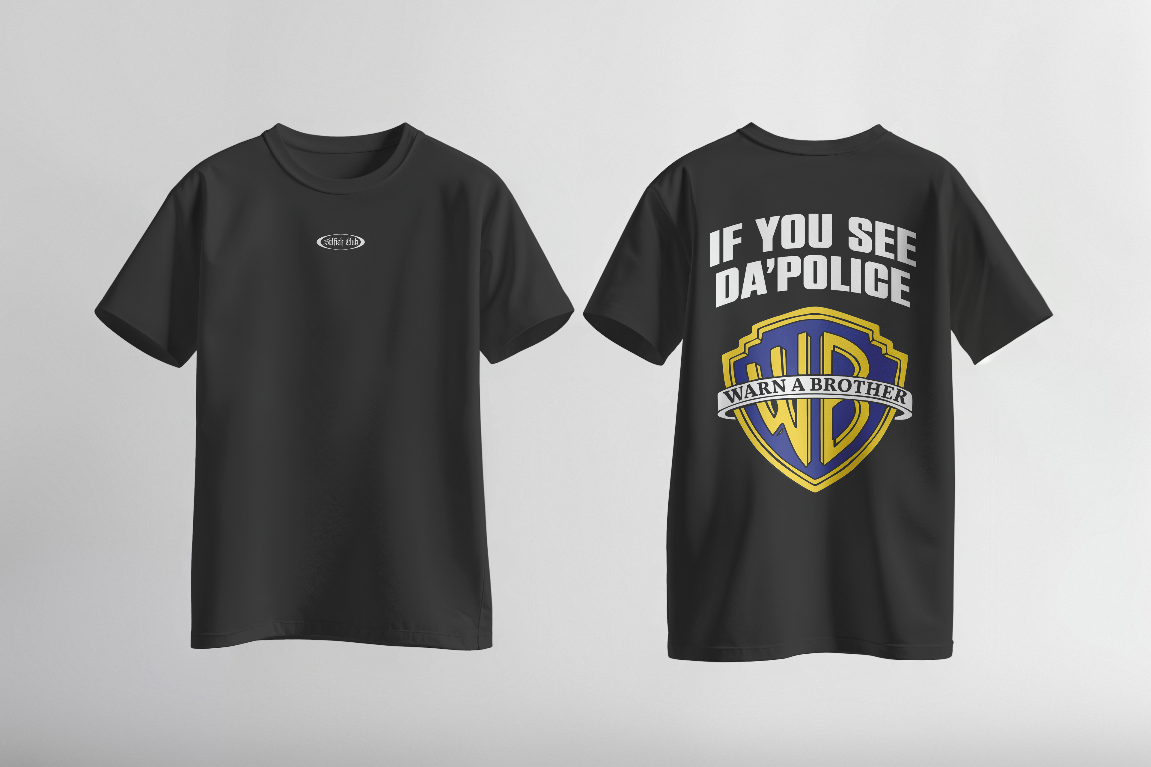 Warn a Brother | Unisex | Oversized T-Shirt